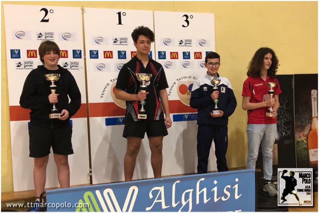 Dario Morandi terzo nel torneo regionale giovanile categoria Allievi