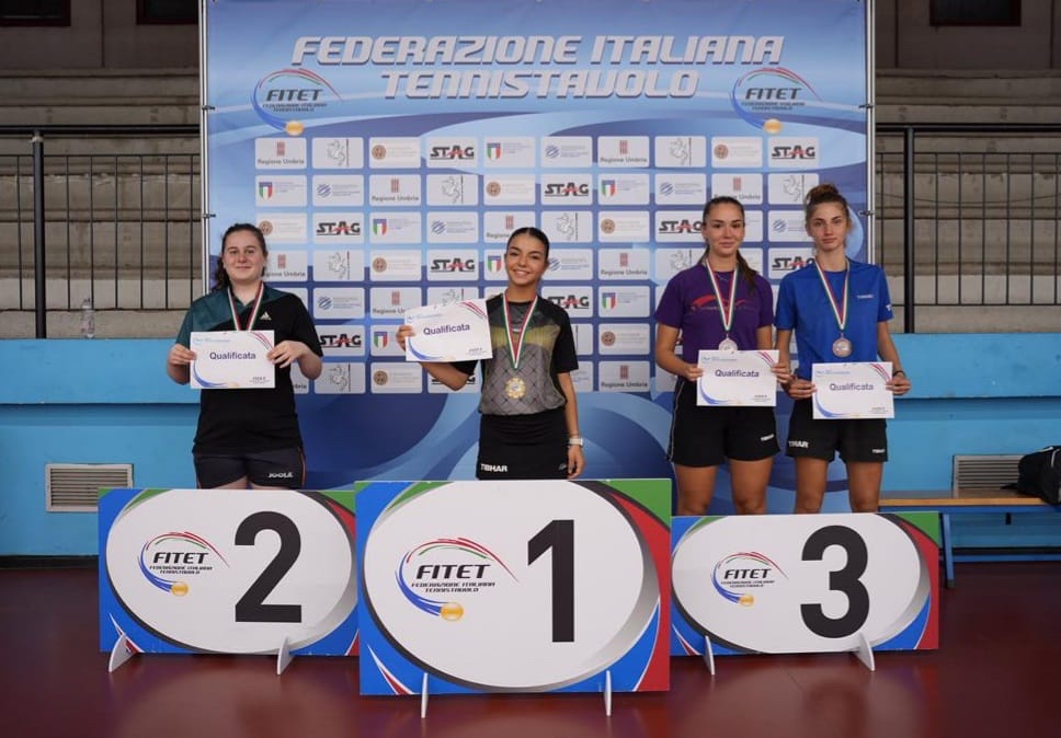 Giorgia Filippi argento sul podio a Terni