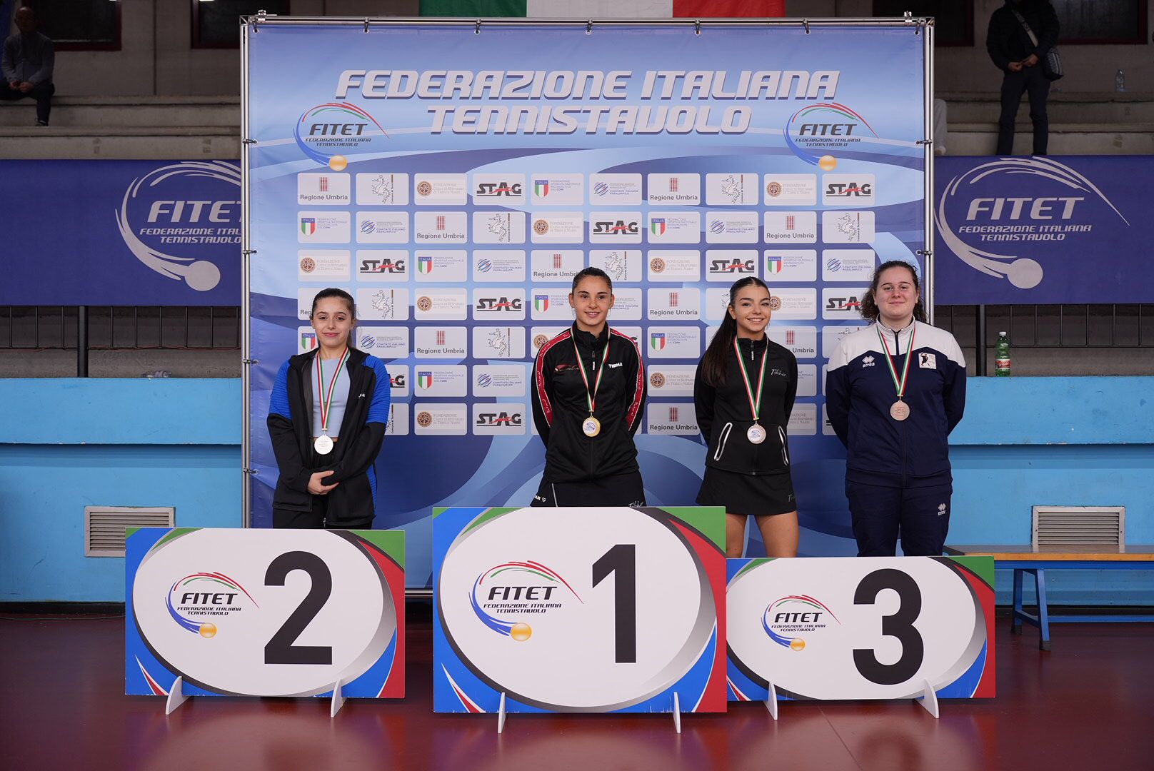 Giorgia Filippi sul podio a Terni