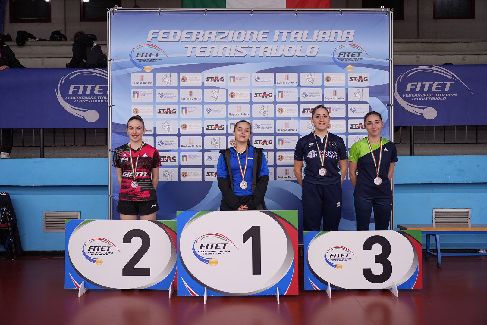 Alessandra Benassi sul podio a Terni