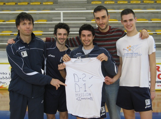 La formazione vincente con il Collebeato