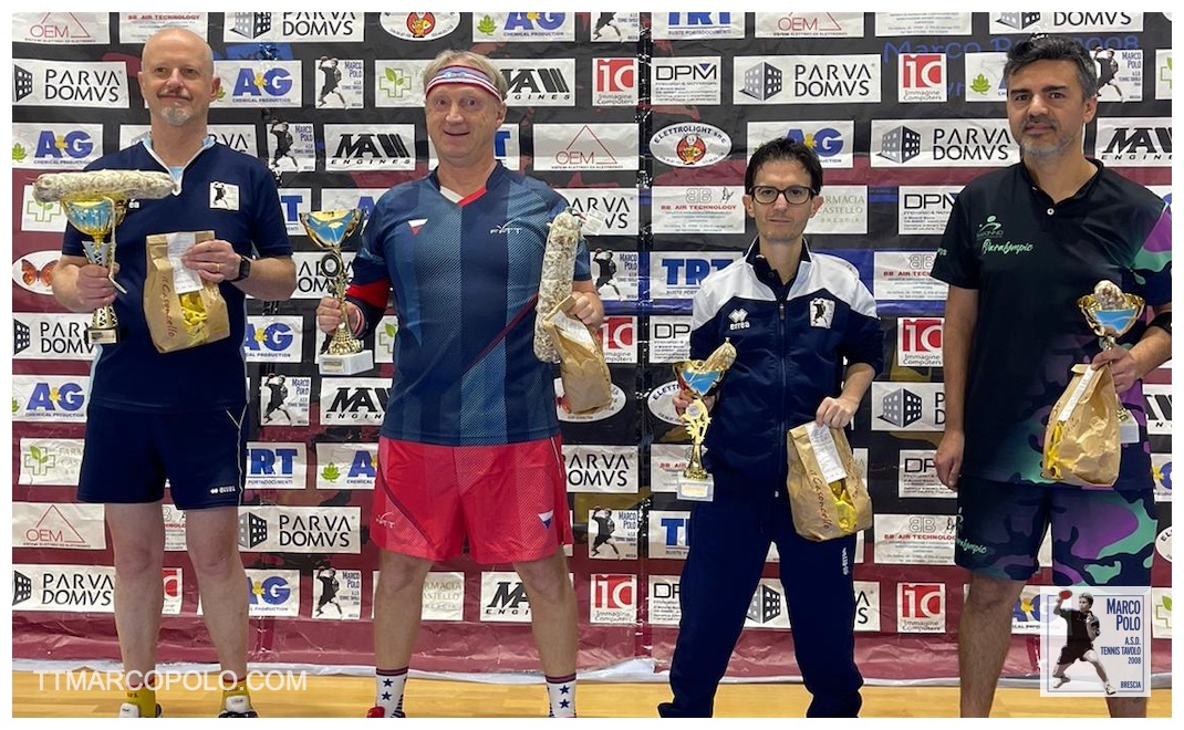 Il podio del Campionato Paralimpico classi 6-10