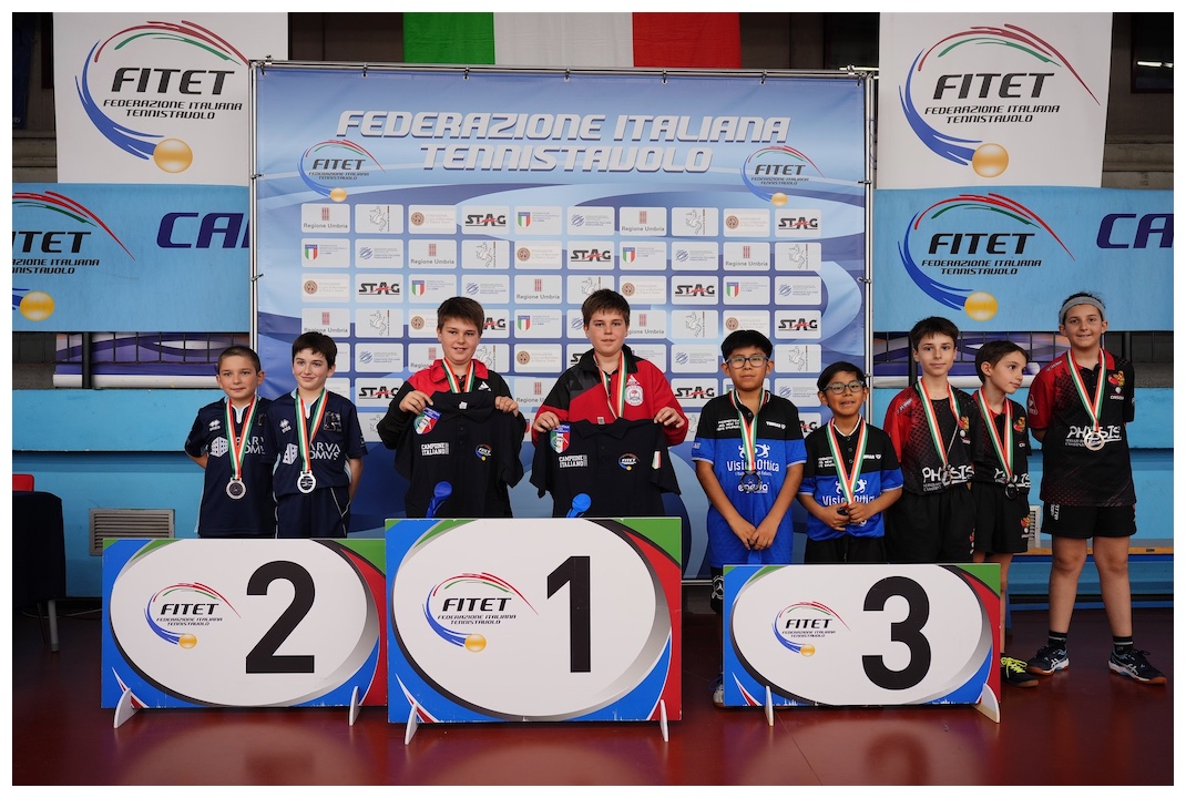 Martino Rota e Battista Sberna sul podio ai Campionati Italiani Giovanili Under 11
